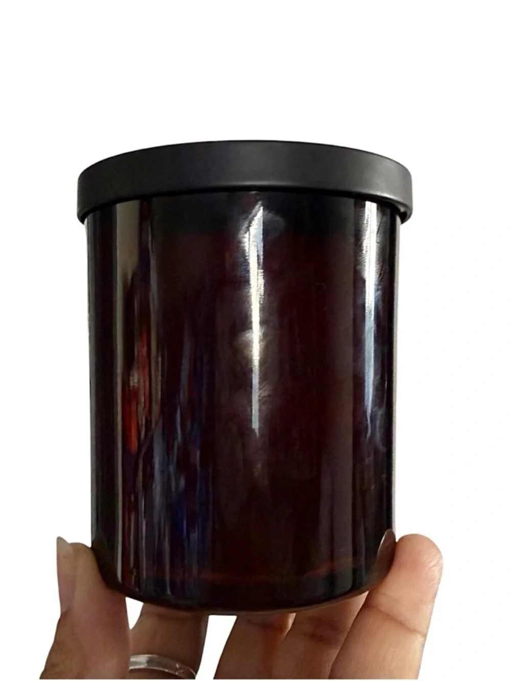 Leoben Company Espresso Martini Scented Candle - Black Glass Jar
